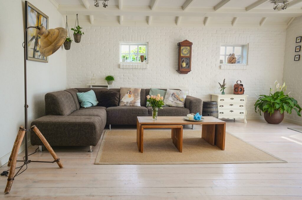 L-Shaped Sofa Set