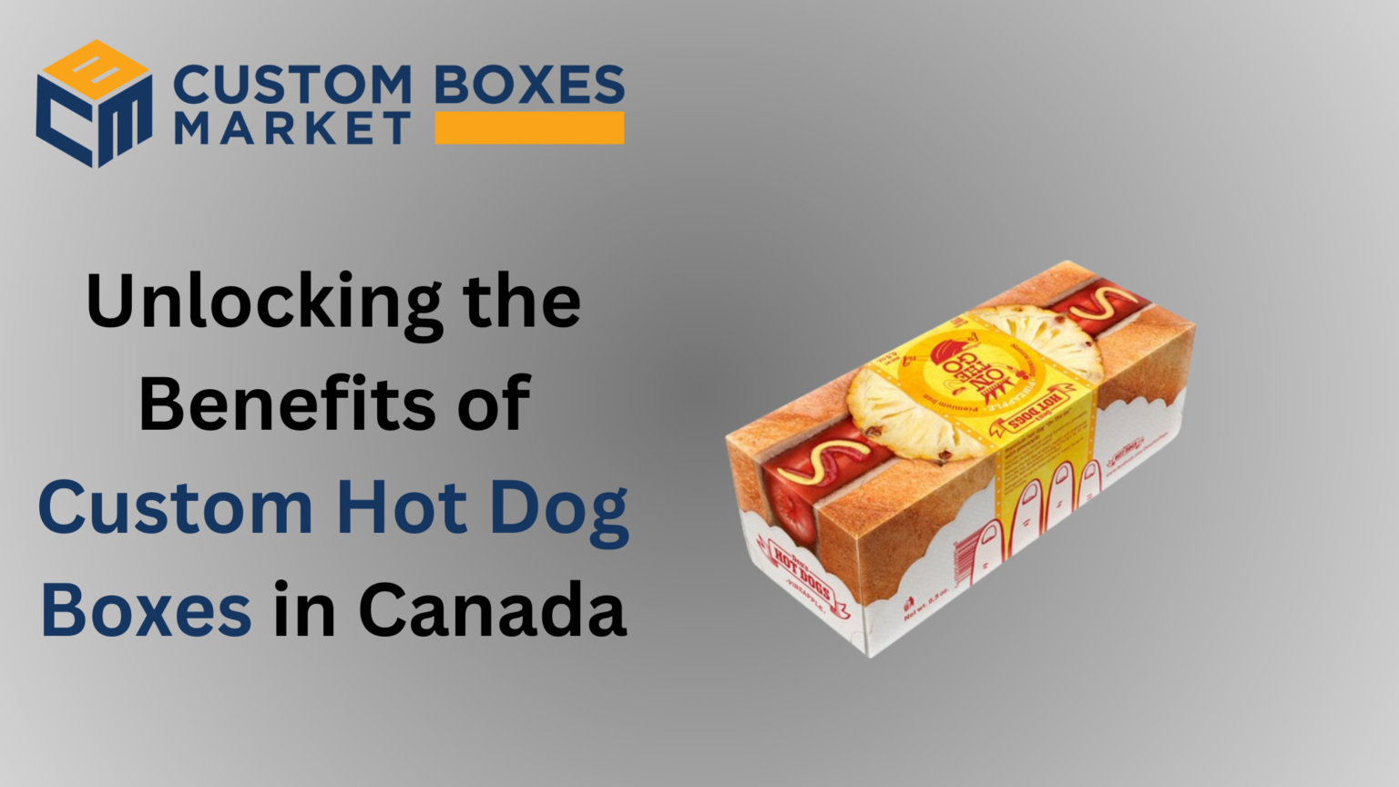 Custom Hot Dog Boxes